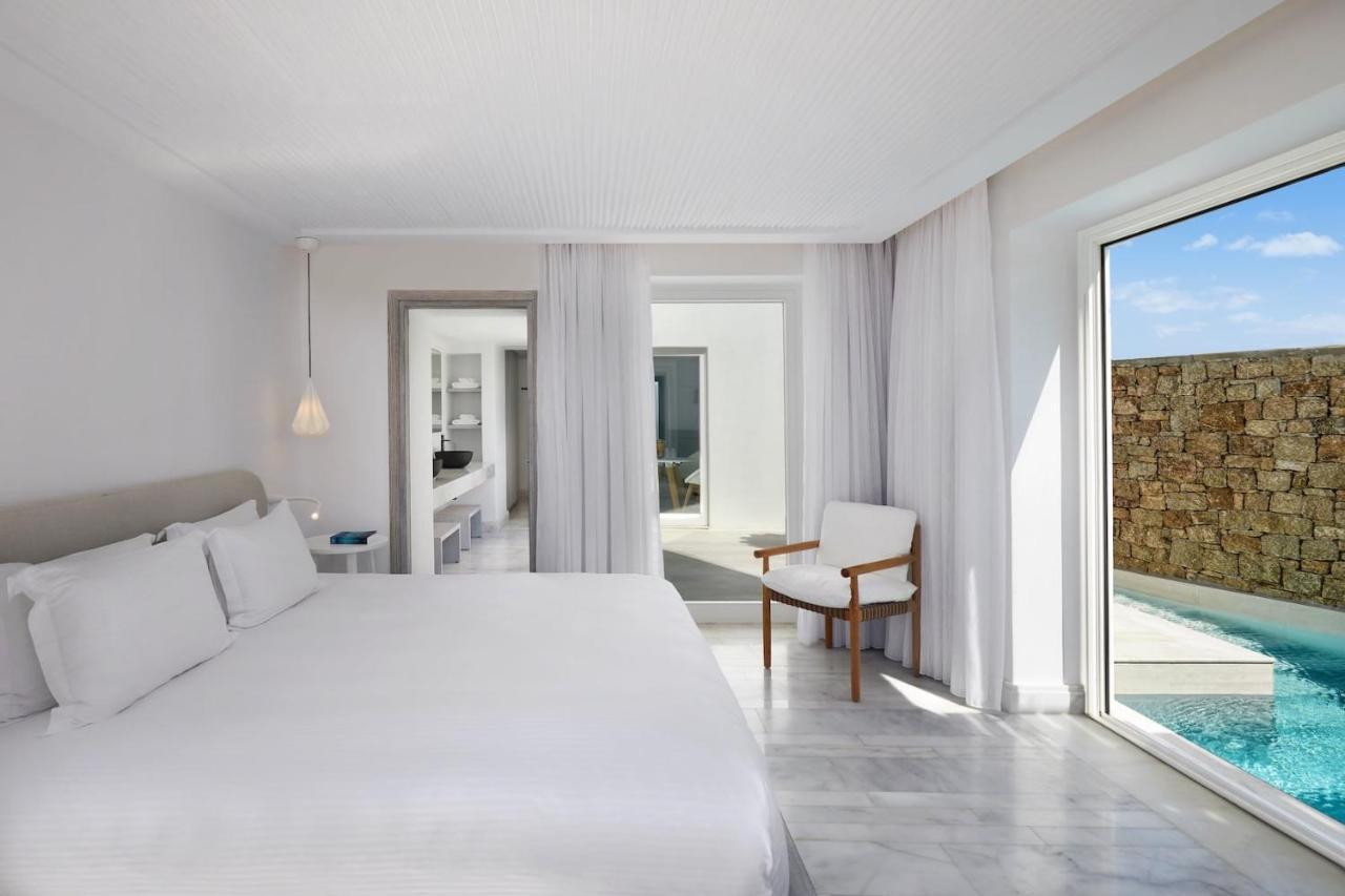 Mykonos Riviera Hotel & Spa, A Member Of Small Luxury Hotels Of The World Тоурлос Экстерьер фото