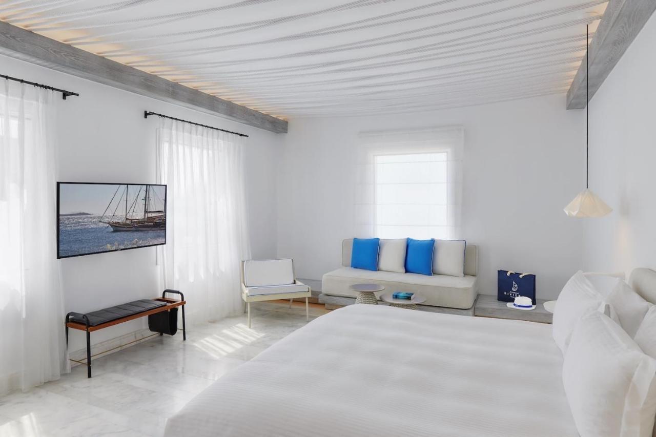 Mykonos Riviera Hotel & Spa, A Member Of Small Luxury Hotels Of The World Тоурлос Экстерьер фото