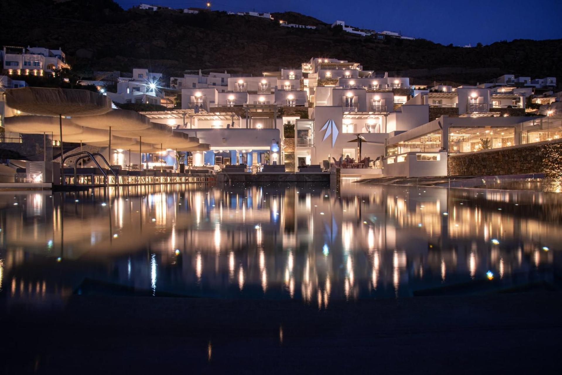 Mykonos Riviera Hotel & Spa, A Member Of Small Luxury Hotels Of The World Тоурлос Экстерьер фото